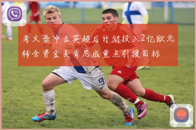 考文垂冲击英超后计划投入2亿欧元转会资金麦肯尼成重点引援目标